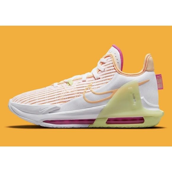 Nike Lebron Witness VI Melon Easter Basketball Shoes CZ4052-101